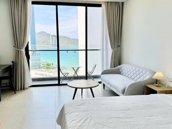 SceniaBay – Studio Side seaview for rent in the North of Nha Trang City – A1198