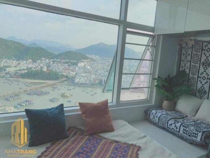 Muong Thanh Khanh Hoa – 2 Bedroom River View Apartment near the Center For Rent – A1214