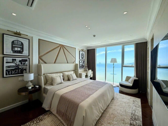Luxury Penthouse for rent – Panoramic ocean views at Muong Thanh Khanh Hoa – A1125
