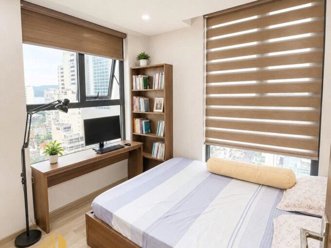 HUD – 2 BR Nice Designed Apartment with City View for Rent in Tourist Area – A1249
