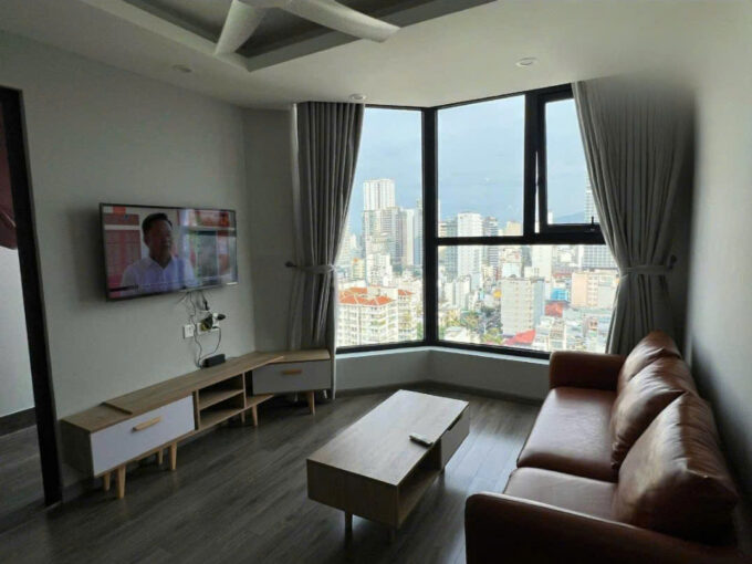 HUD – 2 BR Nice Designed Apartment with City View for Rent in Tourist Area – A1284