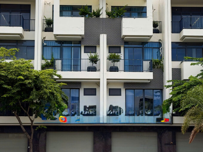Premium double house for rent on Vo Van Kiet street with River view – C174