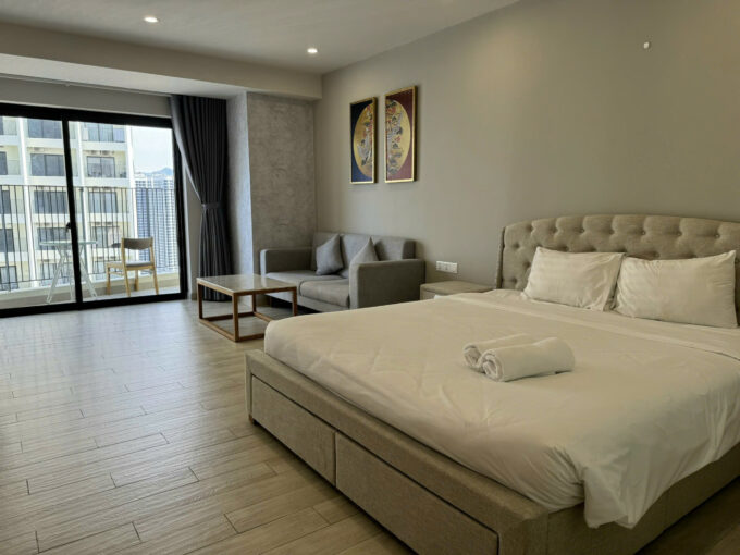 Gold Coast – Nice Studio with Side Sea view for Rent in Tourist area – A1313