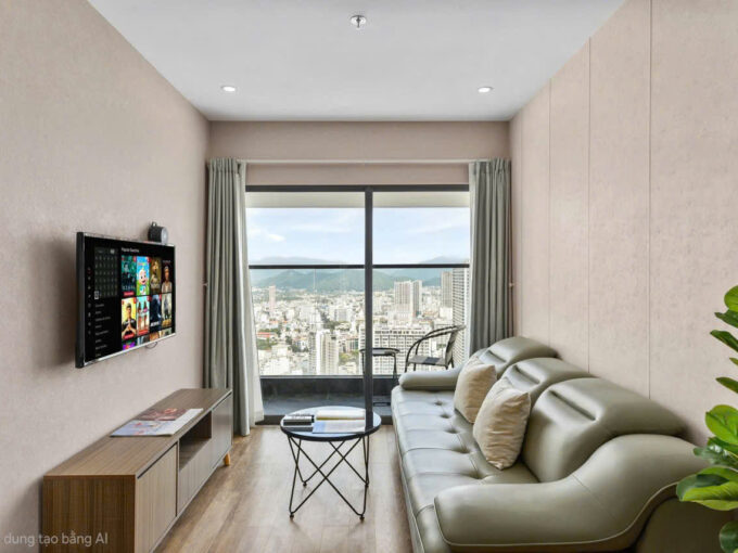 Virgo Building – 2Bedroom city view apartment for rent in the center – A1328