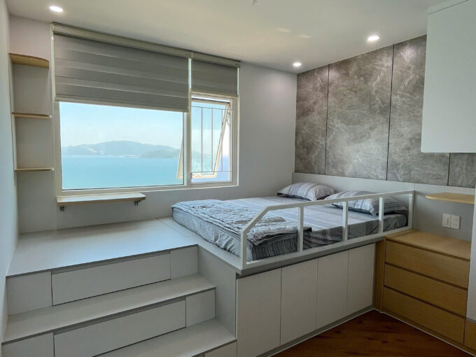 Muong Thanh Khanh Hoa – 2 Bedroom Sea View Apartment near the Center For Rent – A1325