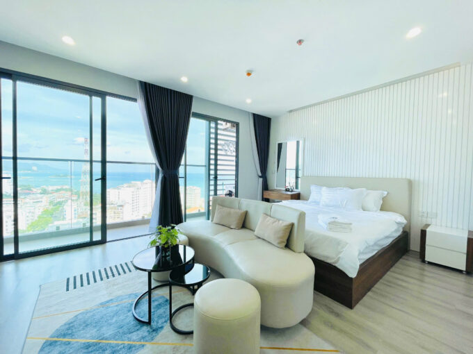 Marina Suites – New, Nice designed Studio for Rent with City view in Tourist area – A1339