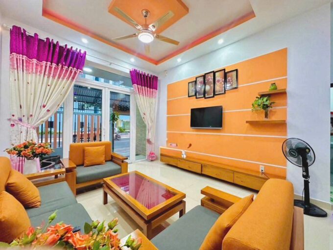 Modern 3-Storey House for Rent on Phuoc Long Street, Nha Trang – H155