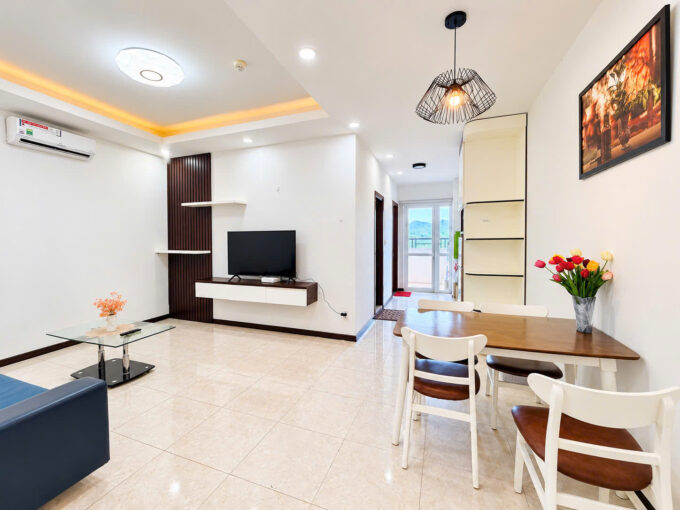Muong Thanh Khanh Hoa – 2 Bedroom River View Apartment near the Center For Rent – A1357